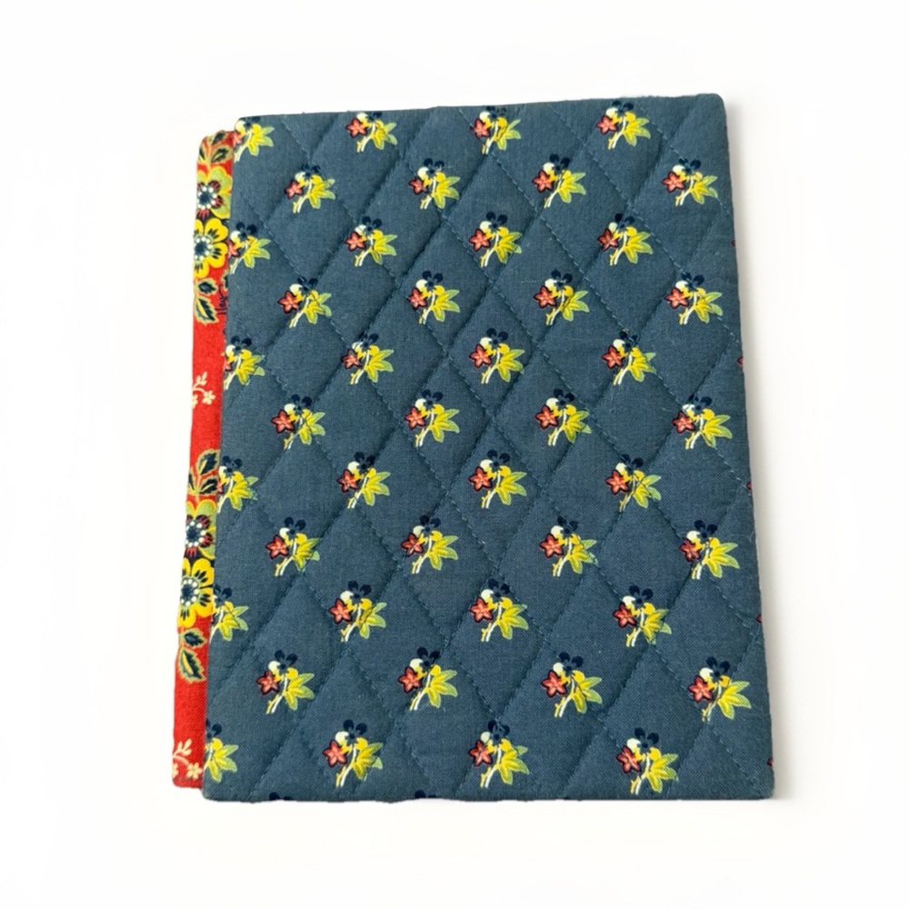 Vera Bradley Emily Blue Floral Double Picture Frame